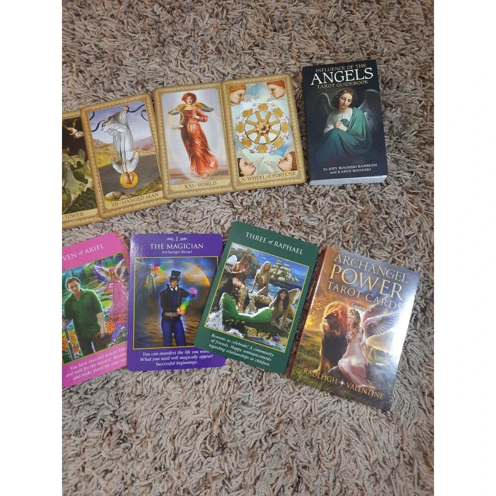 Angels Tarot Card Deck Bundle